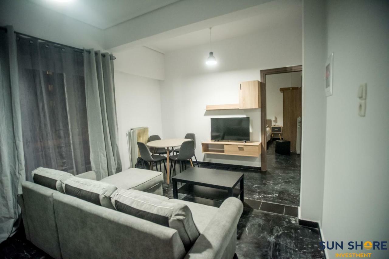 Explore Greece From Bright City Centre Apartment Chalkida Bagian luar foto